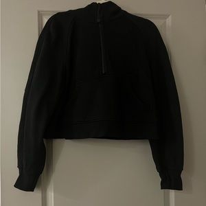 Scuba Oversized Half-Zip Hoodie